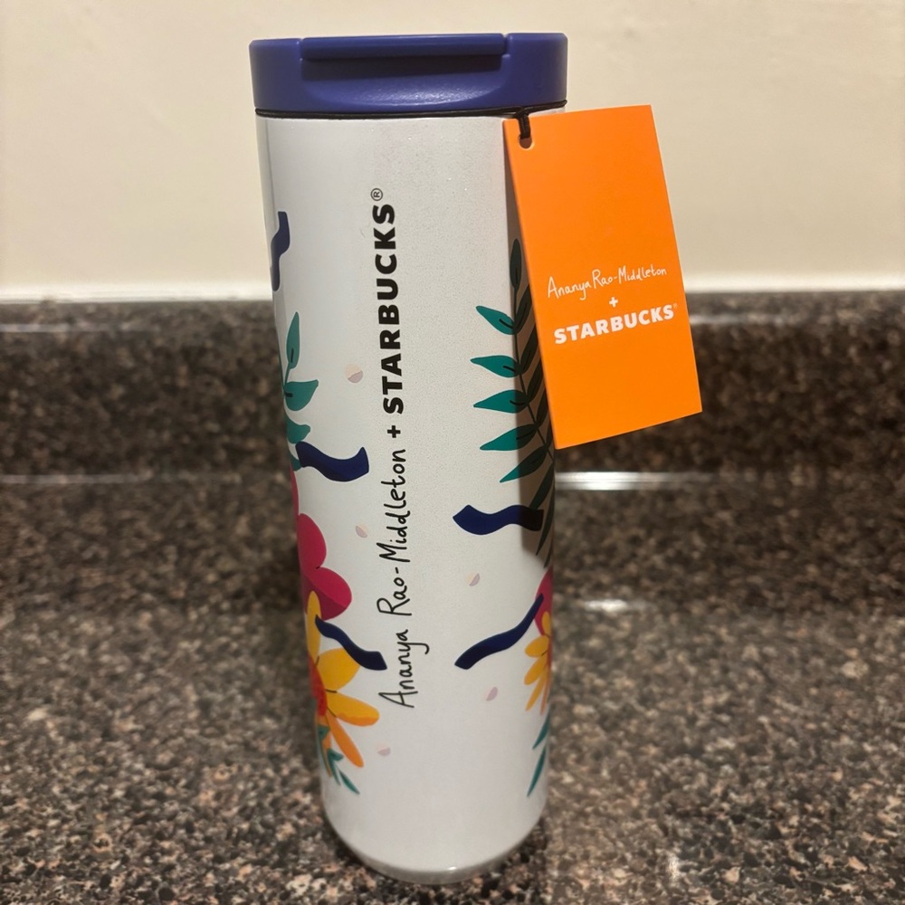 Starbucks 2024 Ananya Rao-Middleton Collection 16-Oz. Stainless Steel Tu…